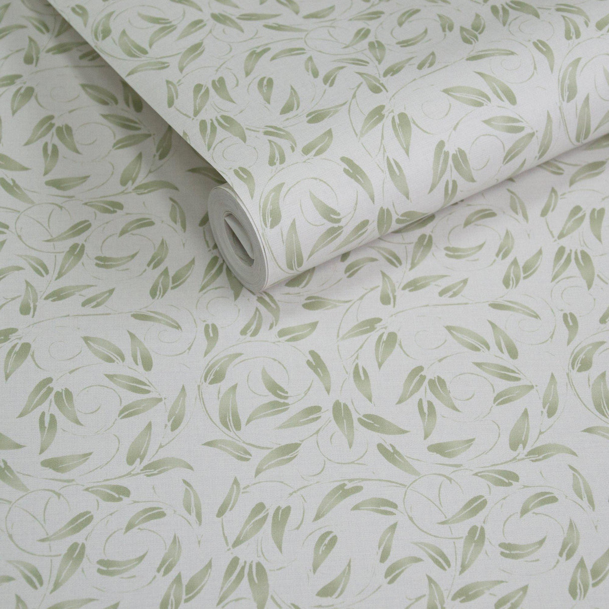 Galerie LB25159 Off The Wall Tit Willow Green Wallpaper LB25159 Green Wallpaper
