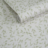 Galerie LB25159 Off The Wall Tit Willow Green Wallpaper LB25159 Green Wallpaper