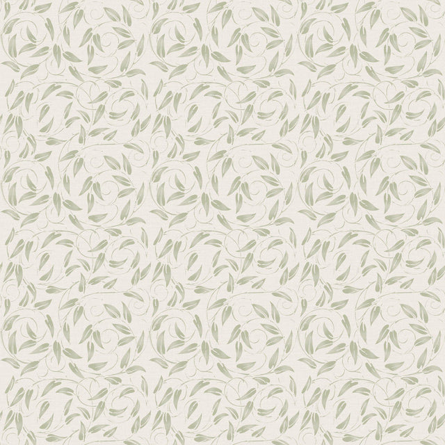 Galerie LB25159 Off The Wall Tit Willow Green Wallpaper LB25159 Green Wallpaper