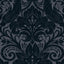 Galerie LB25169 Off The Wall Damask Sauvage Blue Wallpaper LB25169 Blue Wallpaper