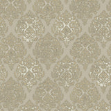Galerie MT2022 Lustre Modern Damask Gold Wallpaper MT2022 Gold Wallpaper