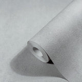 Galerie NT32715 The New Textures Plain Texture Silver Grey Wallpaper NT32715 Silver Grey Wallpaper