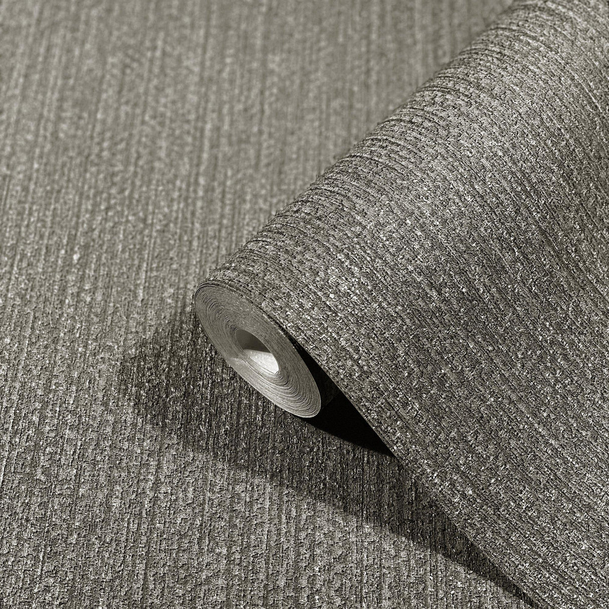 Galerie NT32739 The New Textures Vertical Weave Silver Grey Wallpaper NT32739 Silver Grey Wallpaper