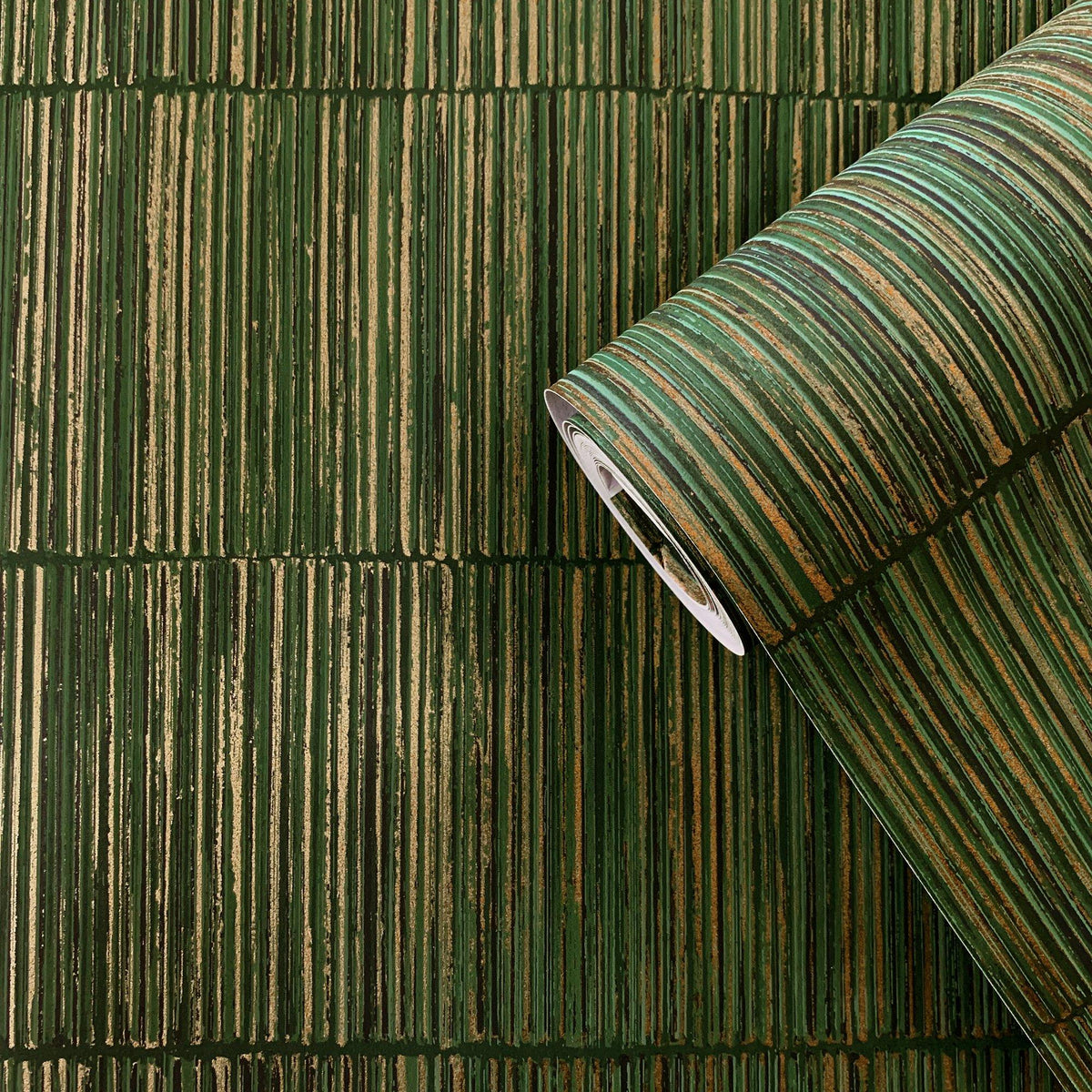 Galerie SP-JA3006 Boutique Bamboo Green Wallpaper SP-JA3006 Green Wallpaper