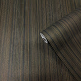 Galerie SP-NA6010 Boutique Textured Stripe Bronze Brown Wallpaper SP-NA6010 Bronze Brown Wallpaper