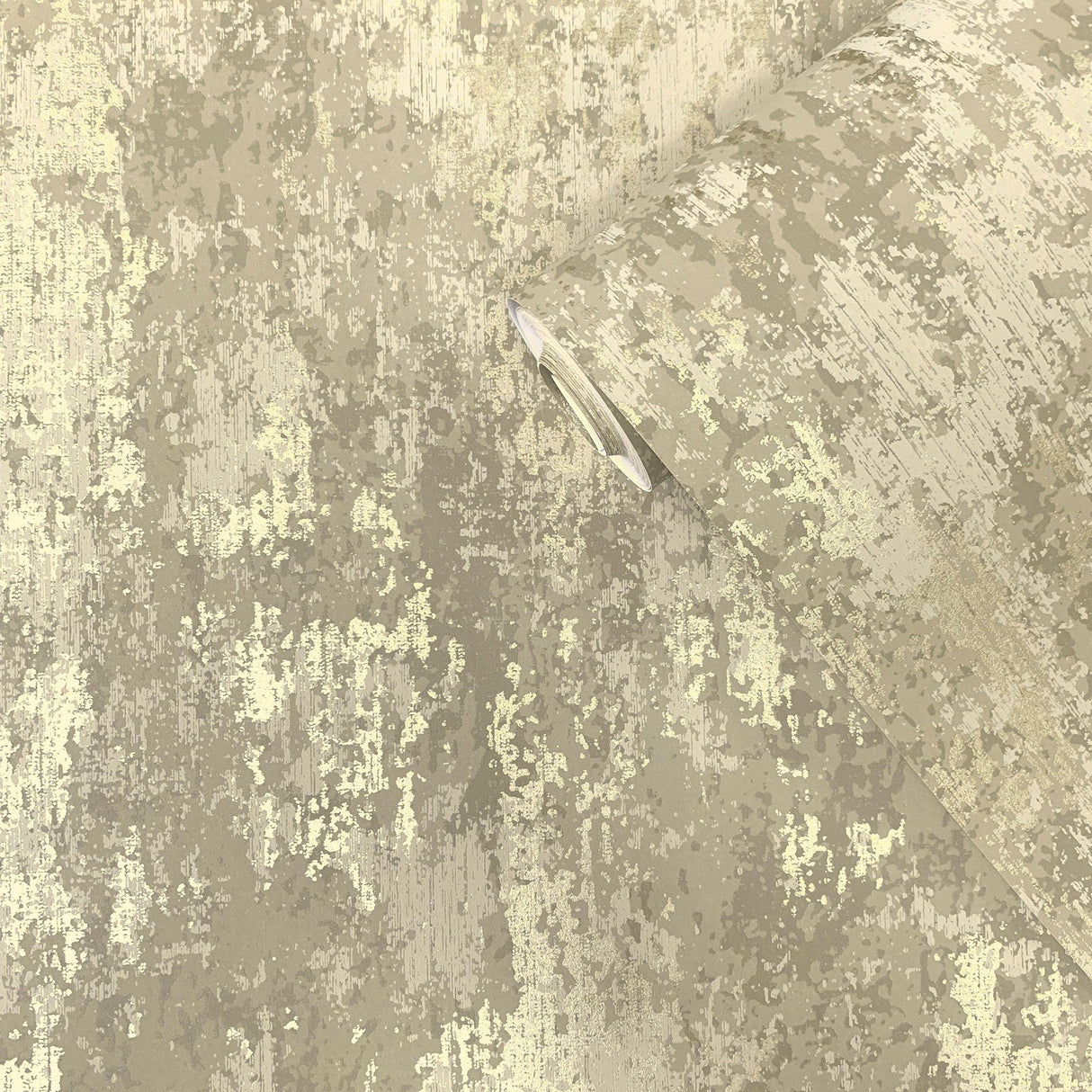 Galerie SR28104 Lustre Concrete Gold Wallpaper SR28104 Gold Wallpaper