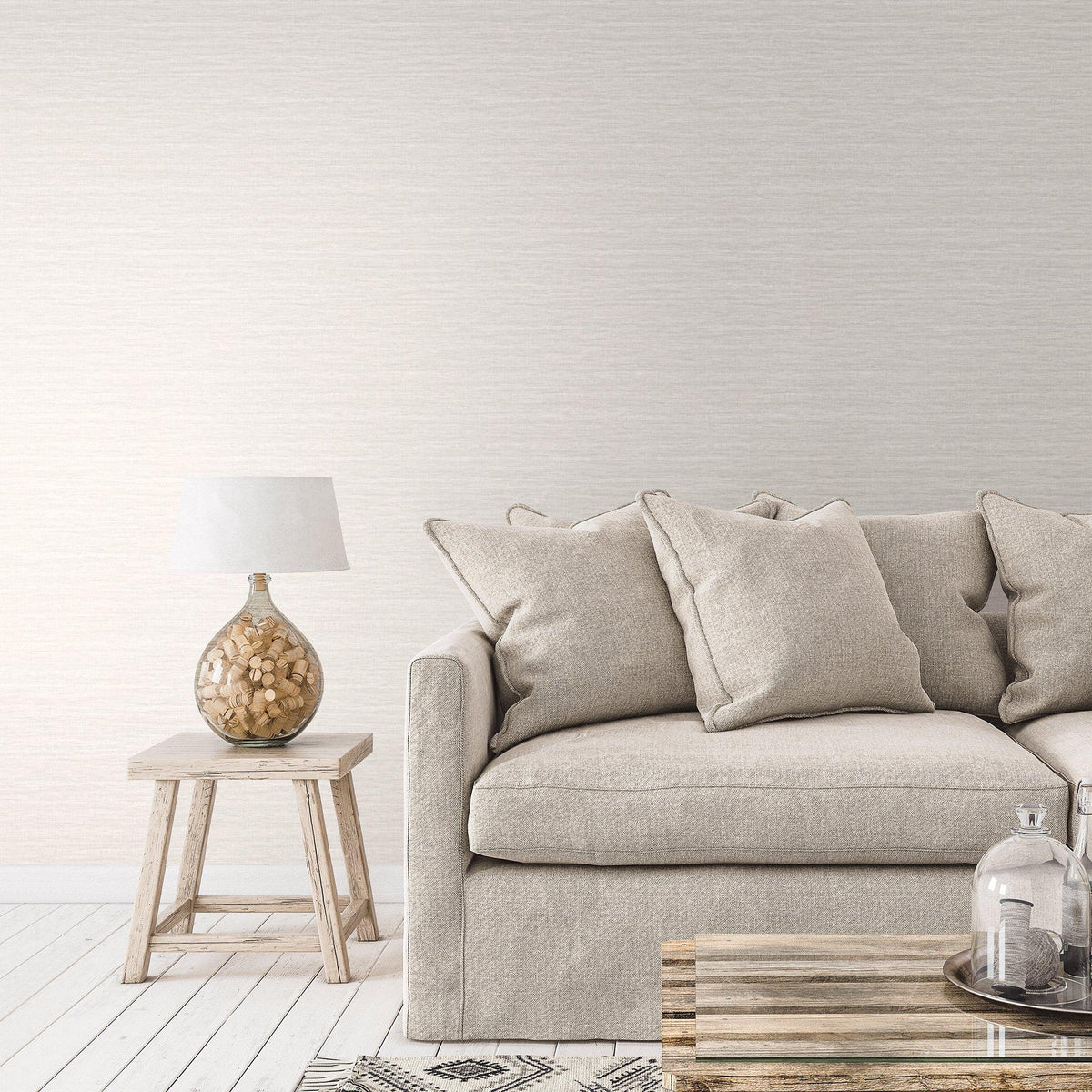 Galerie W78172 Metallic FX Layered Texture Silver Grey Wallpaper W78172 Silver Grey Wallpaper
