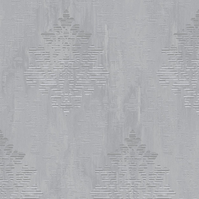 Galerie W78181 Metallic FX Modern Metallic Damask Silver Grey Wallpaper W78181 Silver Grey Wallpaper