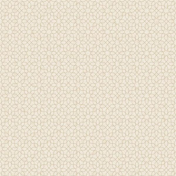 Galerie W78184 Metallic Star Geometric Gold Wallpaper