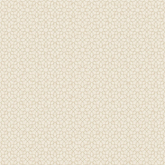 Galerie W78184 Metallic FX Metallic Star Geometric Gold Wallpaper W78184 Gold Wallpaper