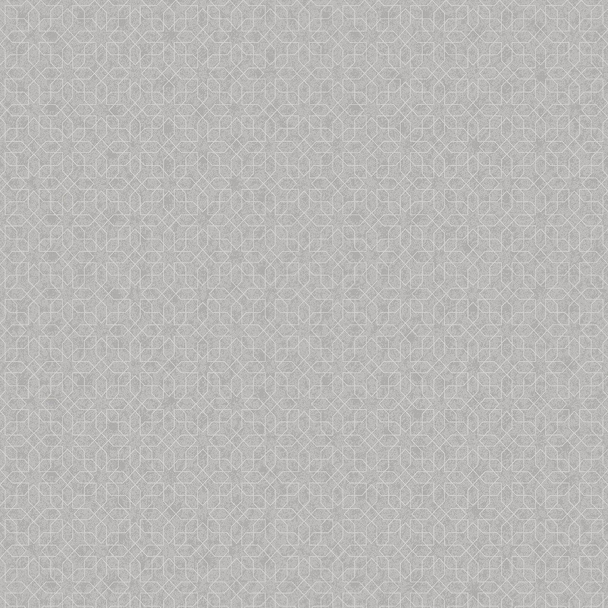 Galerie W78186 Metallic FX Metallic Star Geometric Silver Grey Wallpaper W78186 Silver Grey Wallpaper