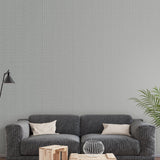 Galerie W78186 Metallic FX Metallic Star Geometric Silver Grey Wallpaper W78186 Silver Grey Wallpaper