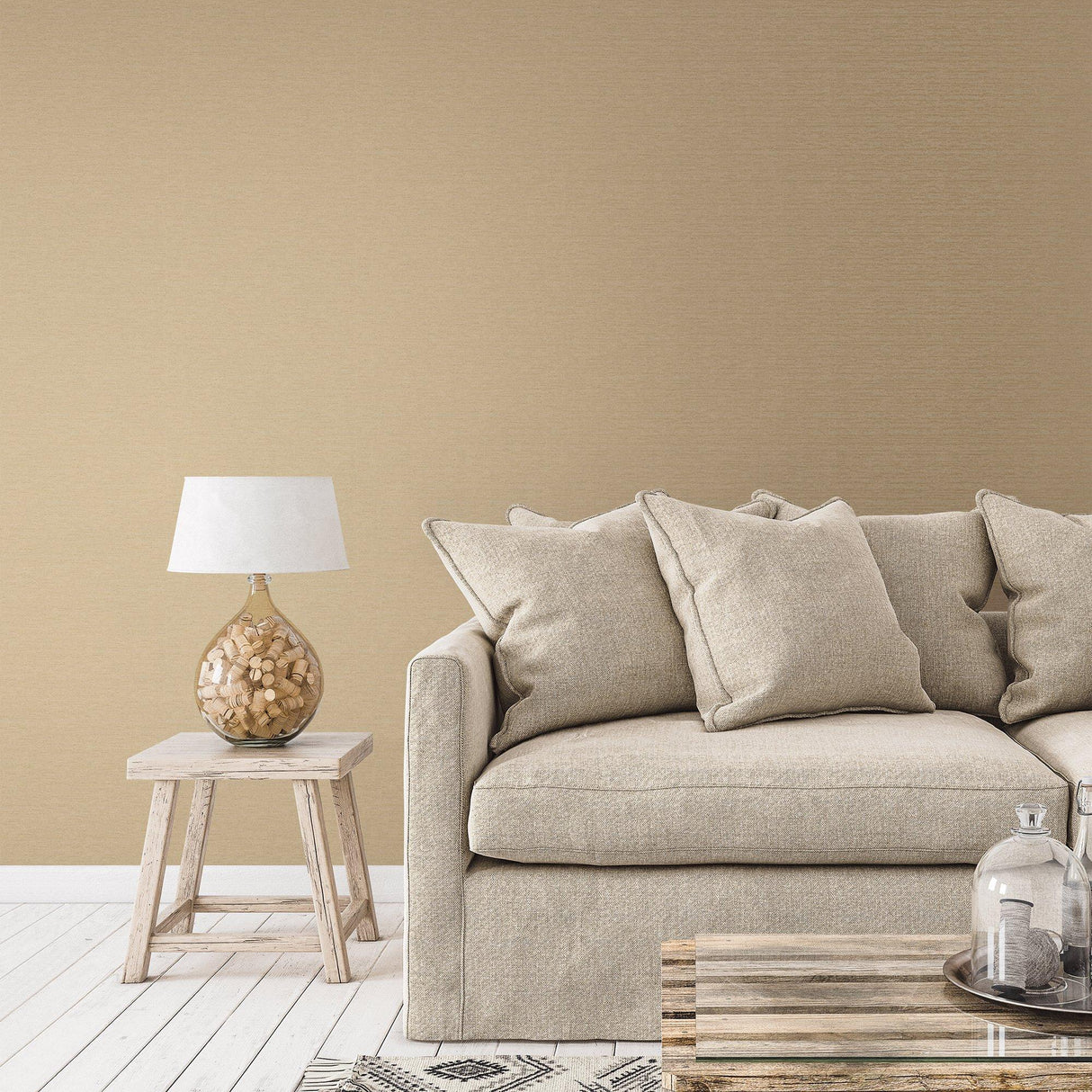 Galerie W78210 Metallic FX Layered Texture Gold Wallpaper W78210 Gold Wallpaper