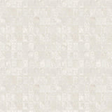Galerie W78211 Metallic FX Metallic Tile Beige Wallpaper W78211 Beige Wallpaper