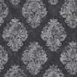 Galerie W78227 Metallic Damask Silver Grey Wallpaper