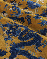 Brunschwig & Fils LE DRAGON VELVET GOLD Upholstery Fabric