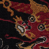 Brunschwig & Fils LE DRAGON VELVET NOIR Upholstery Fabric