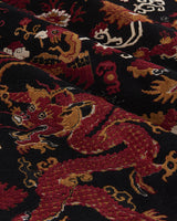 Brunschwig & Fils LE DRAGON VELVET NOIR Upholstery Fabric