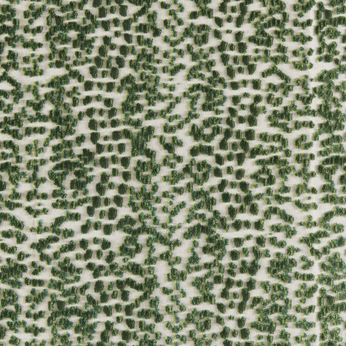 Brunschwig & Fils LES TOUCHES VELVET GREEN Upholstery Fabric