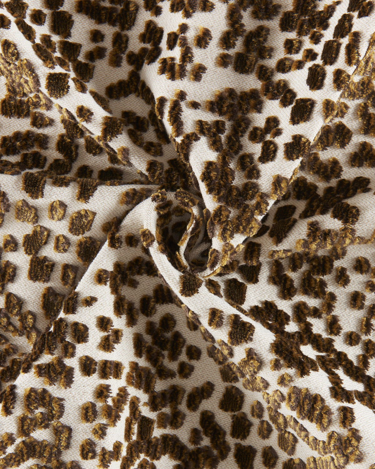 Brunschwig & Fils LES TOUCHES VELVET COGNAC Upholstery Fabric