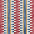 Brunschwig & Fils FLAMME VELVET RED/BLUE Upholstery Fabric