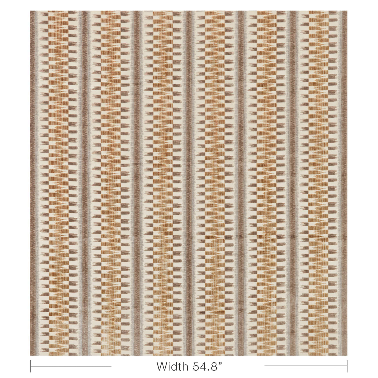 Brunschwig & Fils FLAMME VELVET BEIGE Upholstery Fabric