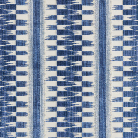 Brunschwig & Fils FLAMME VELVET BLUE Upholstery Fabric