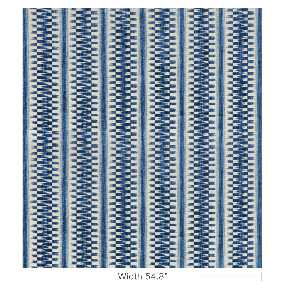 Brunschwig & Fils FLAMME VELVET BLUE Upholstery Fabric