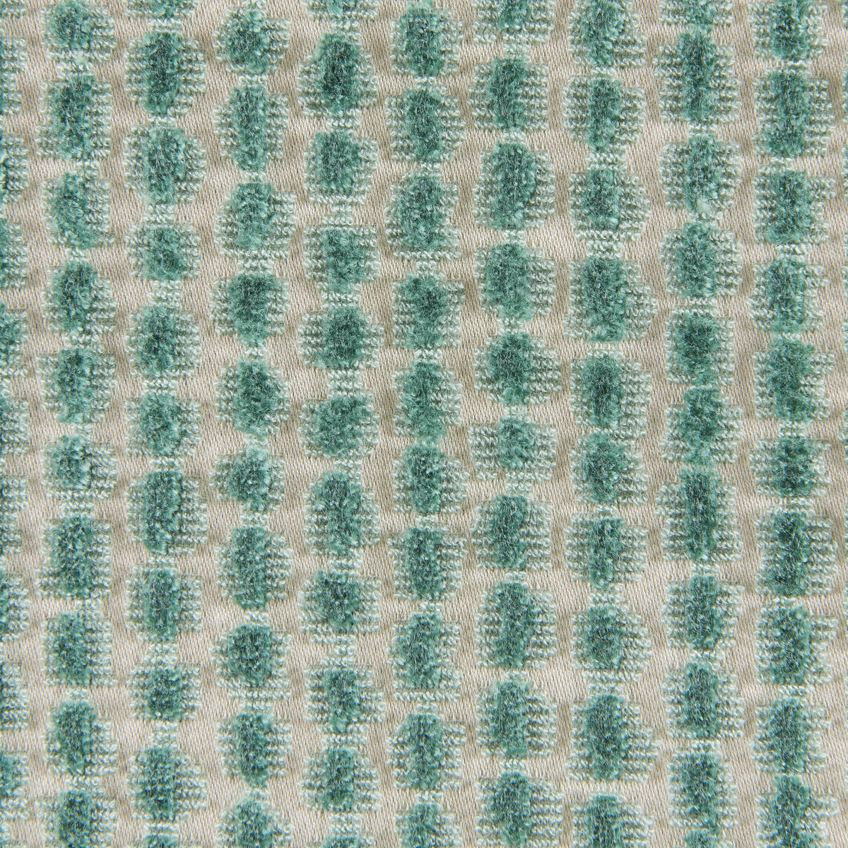 Brunschwig & Fils TEMPLON VELVET TEAL Upholstery Fabric