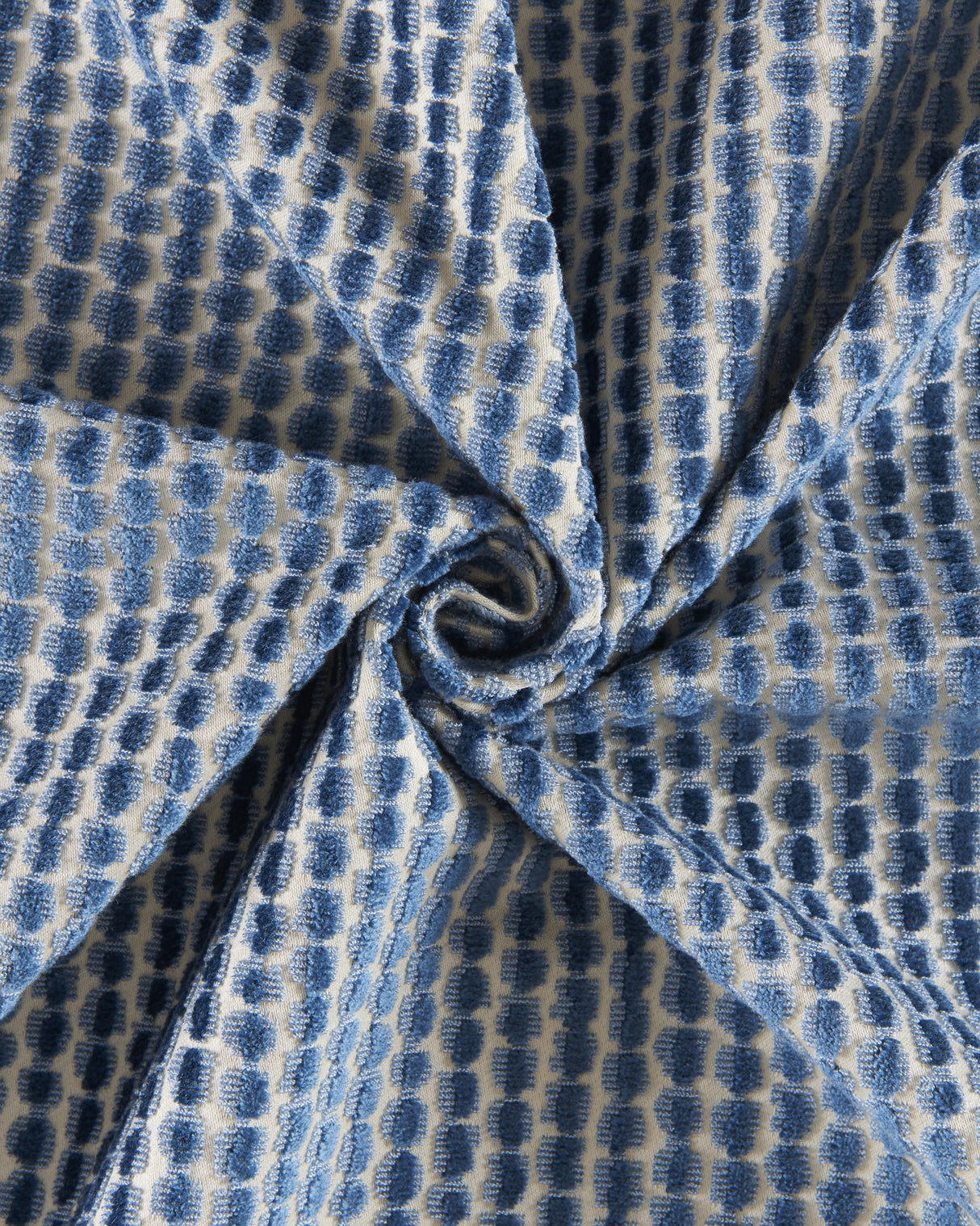 Brunschwig & Fils TEMPLON VELVET BLUE Upholstery Fabric