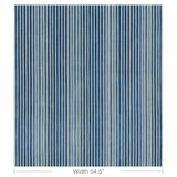 Brunschwig & Fils LIEN VELVET BLUE Upholstery Fabric
