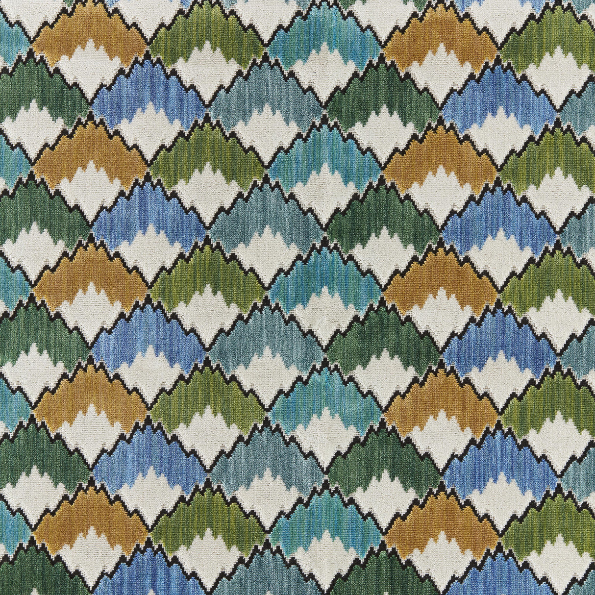 Brunschwig & Fils MARAIS VELVET MARINE Upholstery Fabric