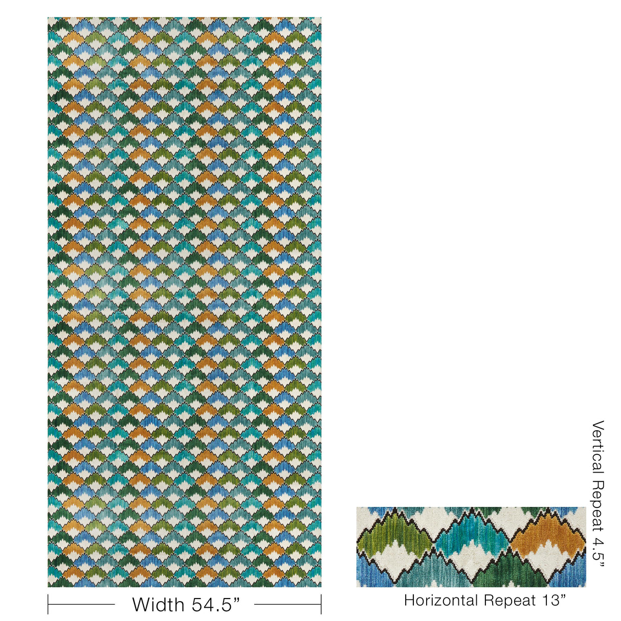 Brunschwig & Fils MARAIS VELVET MARINE Upholstery Fabric