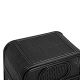 TOV Tina Black Rattan Nightstand