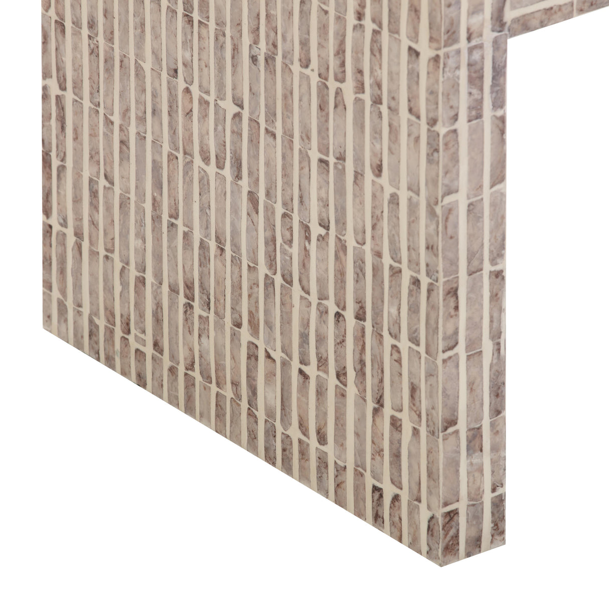 TOV Derry Lavender Capiz Shell Nightstand