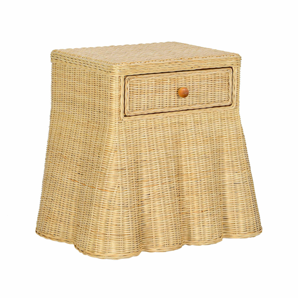 TOV Pentra Natural Rattan Nightstand