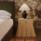 TOV Pentra Natural Rattan Nightstand