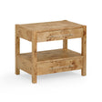 TOV Brandyss Honey Burl Nightstand