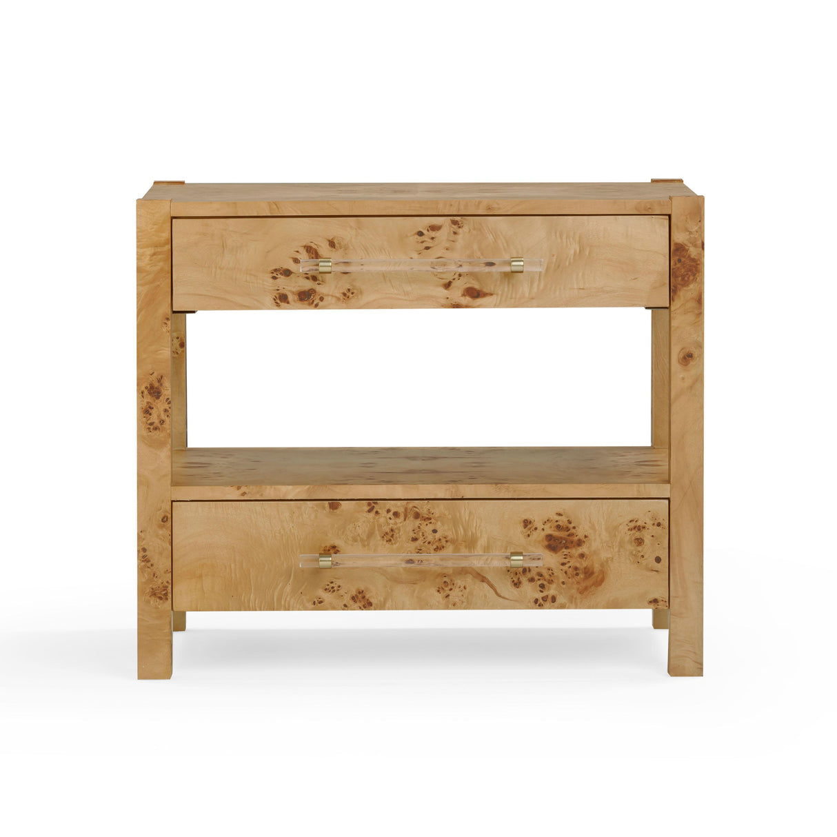TOV Brandyss Honey Burl Nightstand