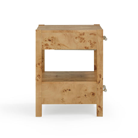 TOV Brandyss Honey Burl Nightstand