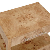TOV Brandyss Honey Burl Nightstand
