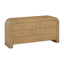 TOV Hump 6 Drawer Natural Dresser