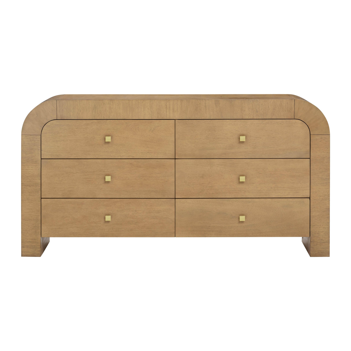 TOV Hump 6 Drawer Natural Dresser