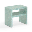 TOV Derry Blue Capiz Shell Nightstand