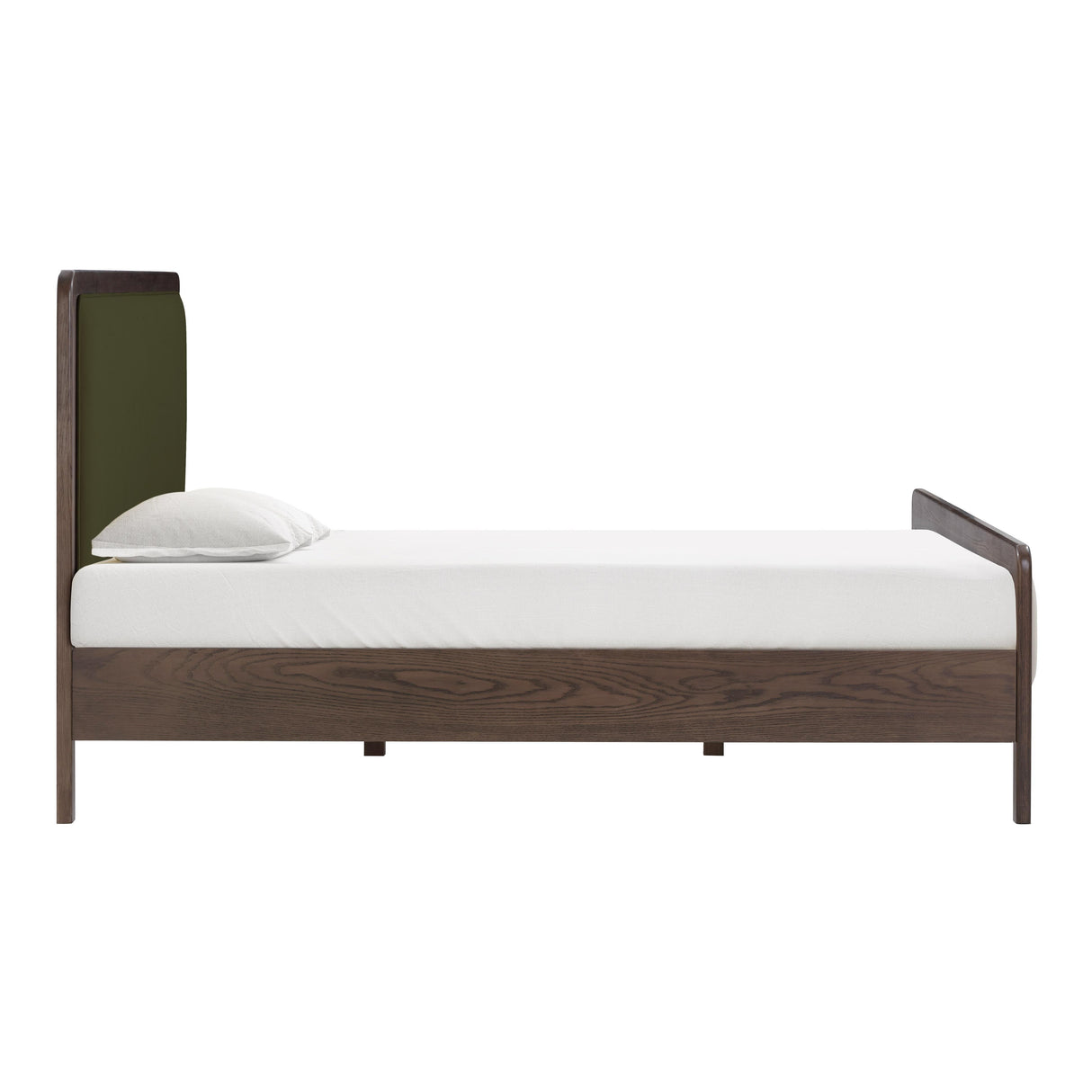 TOV Hella Forest Green Velvet King Bed