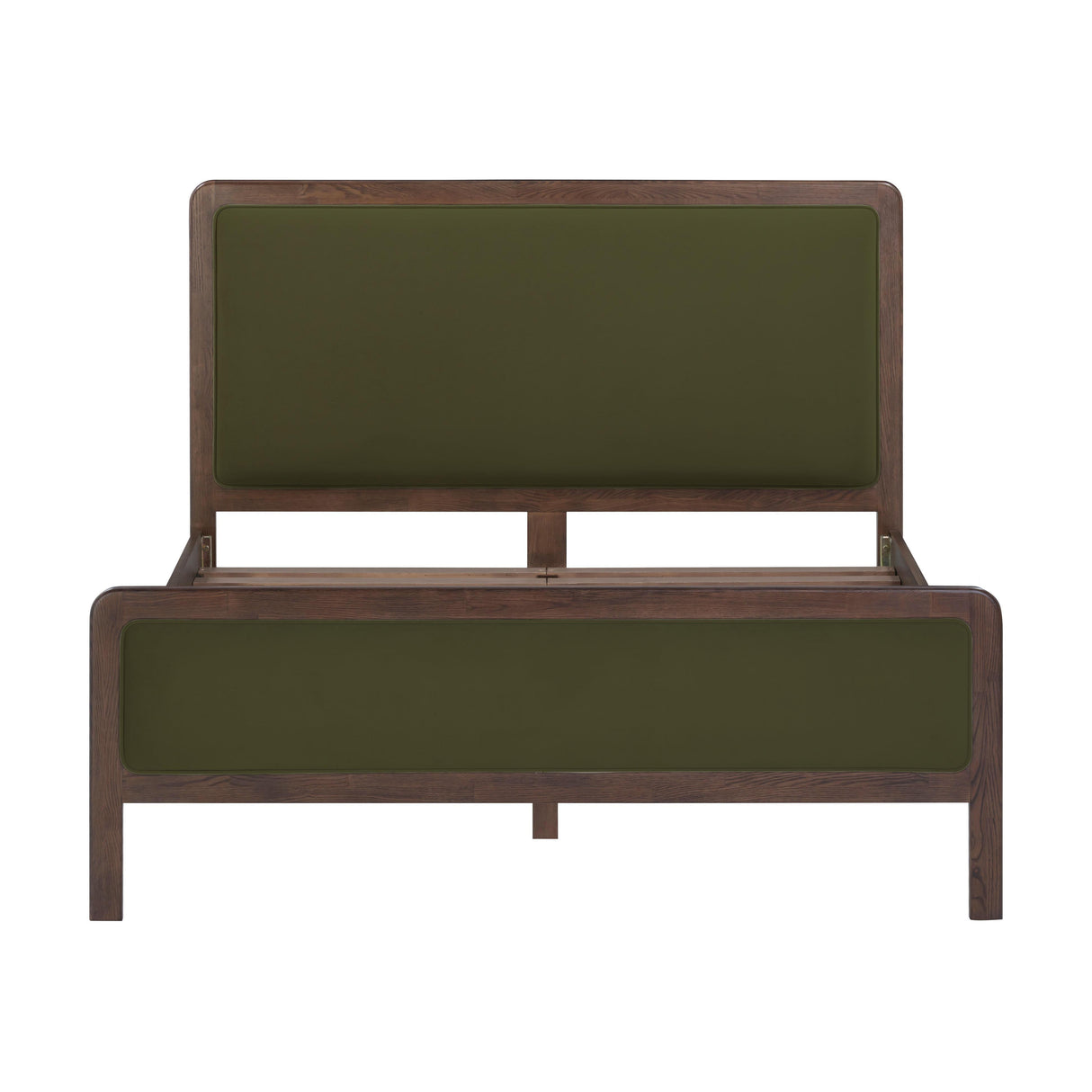 TOV Hella Forest Green Velvet Queen Bed