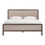 TOV Hella Taupe Velvet King Bed