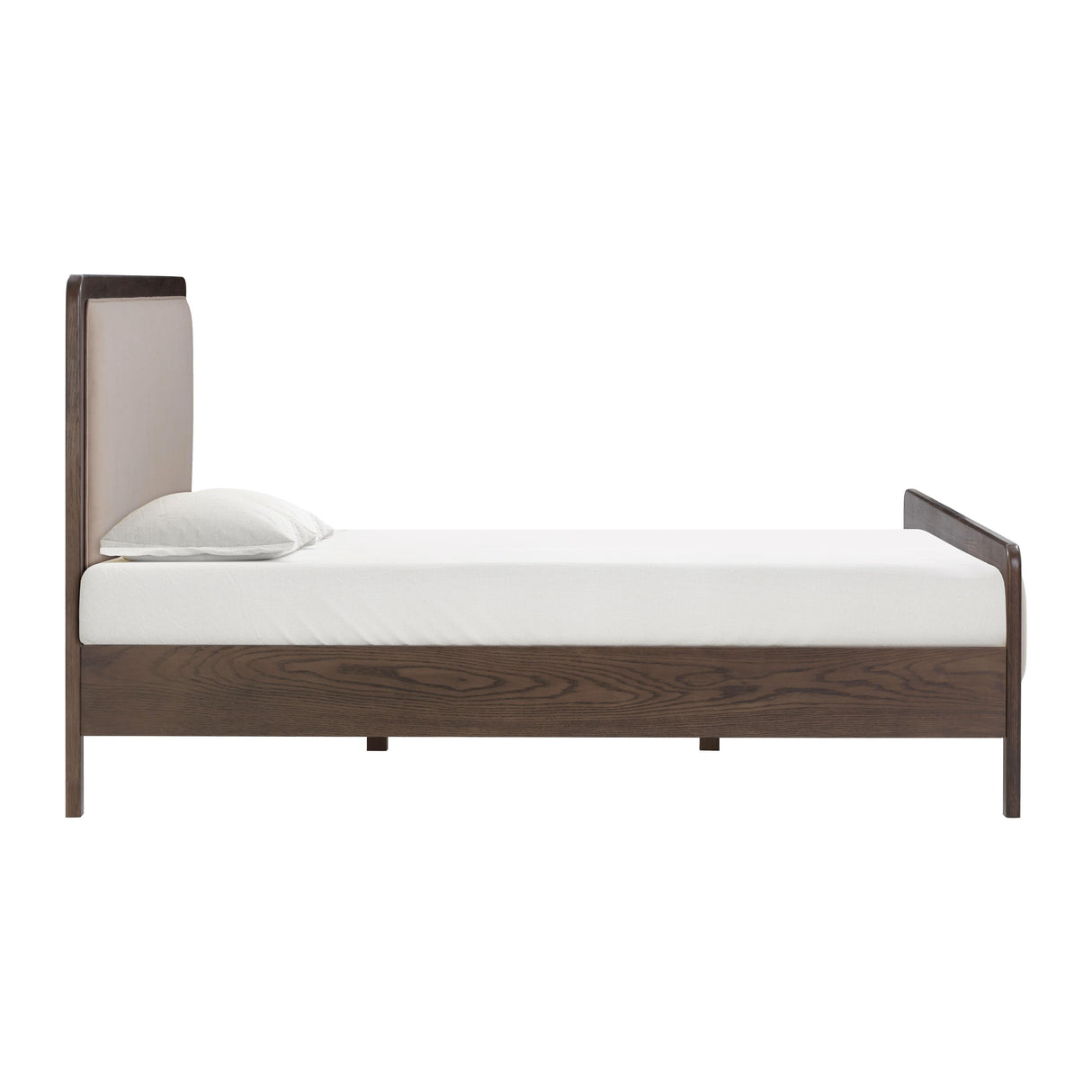 TOV Hella Taupe Velvet King Bed