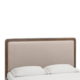 TOV Hella Taupe Velvet Queen Bed