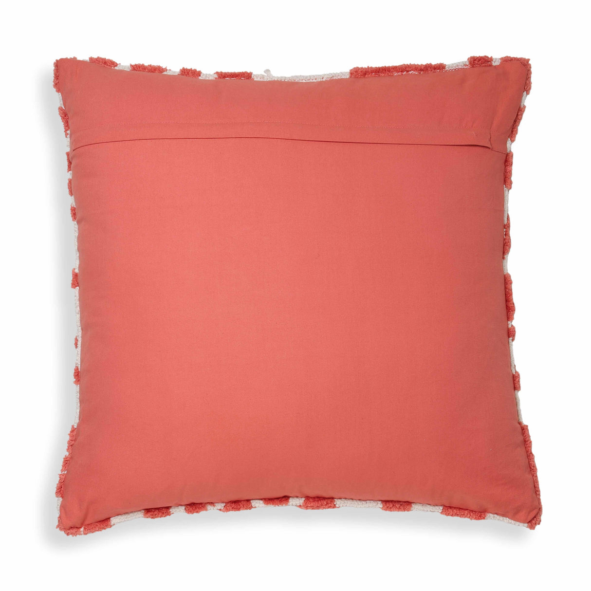TOV Coast Coral Pink Tufted 26" Square Pillow